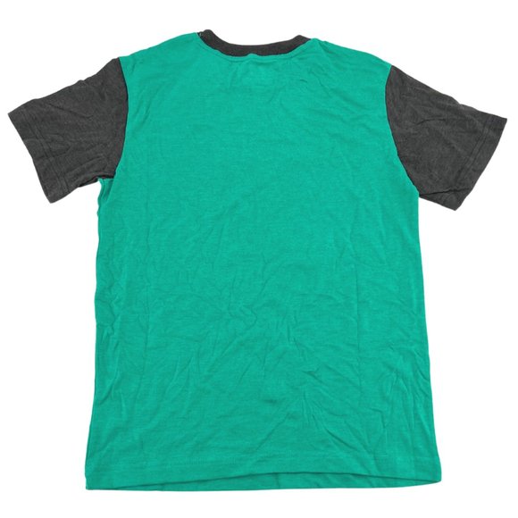 Amplify | Boy's T-Shirt | Green & Grey | Size: M (10/12) - Picture 2 of 2